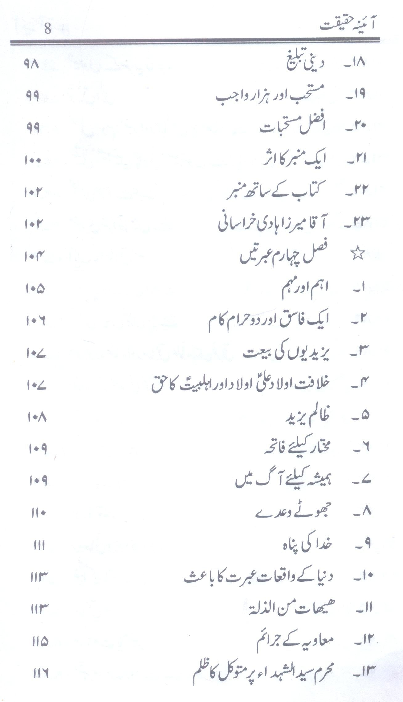 Aaina e Haqeeqat | آئینہ حقیقت