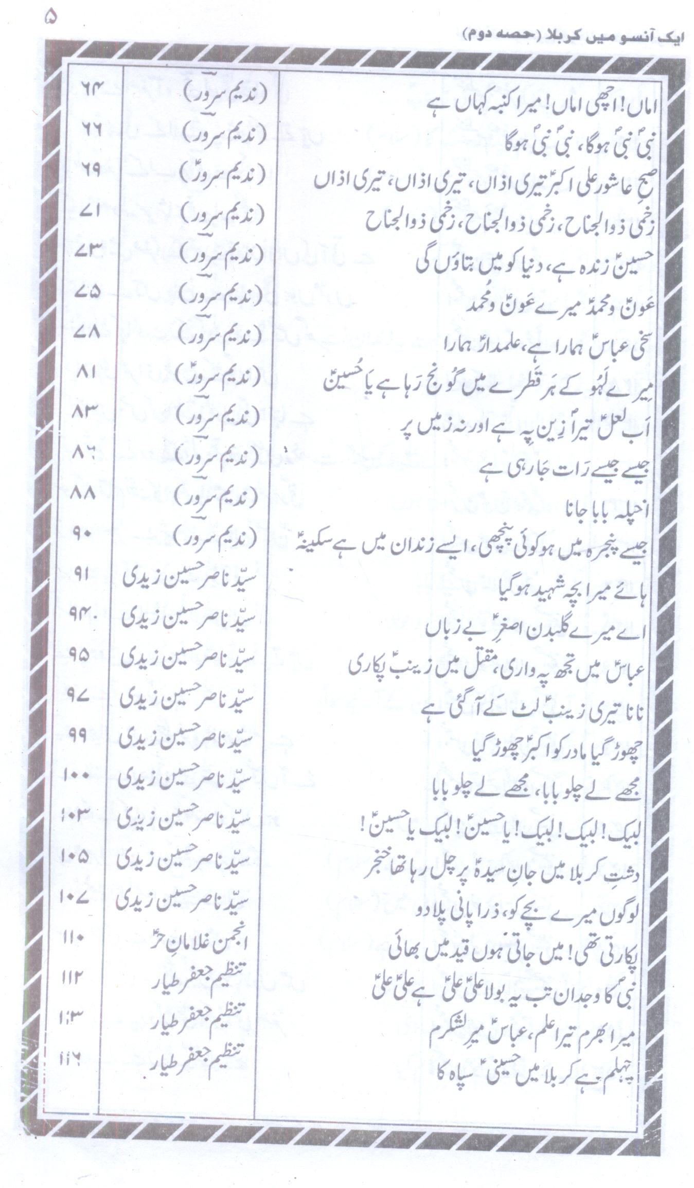 Aik Ansu Mein Karbala Part 2 |2 ایک آنسو میں کربلا