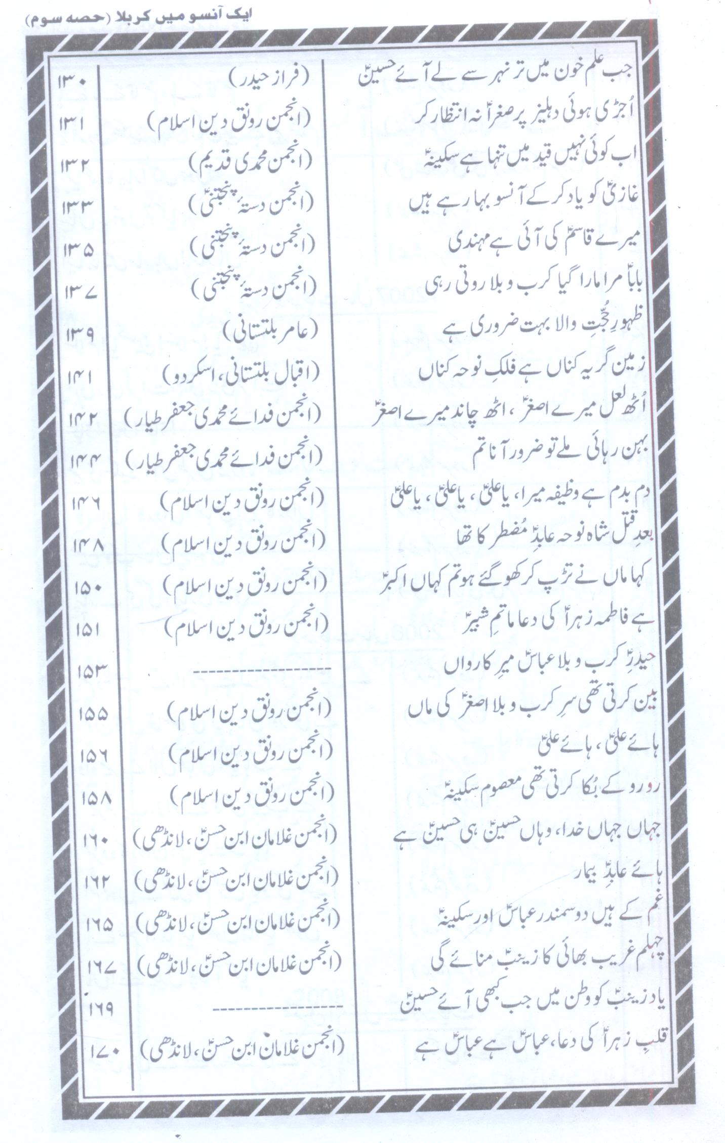 Aik Ansu Mein Karbala Part 3 | 3 ا یک آنسو میں کربلا