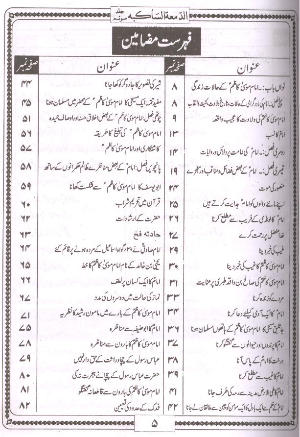 Al Damatul Sakiba Part 3 | الدمعتہ الساکبہ جلد سوئم