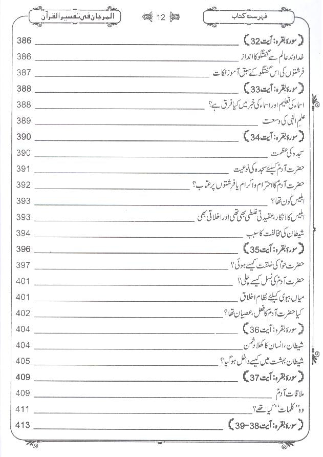 Al Marjaan fi Tafseer al Quran | المرجان تفسیر 2 جلدیں