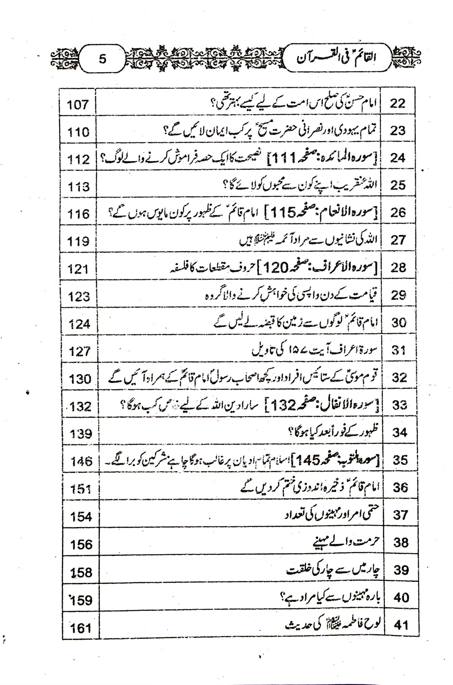 Al Qaim fil Quran | القائم فی القرآن