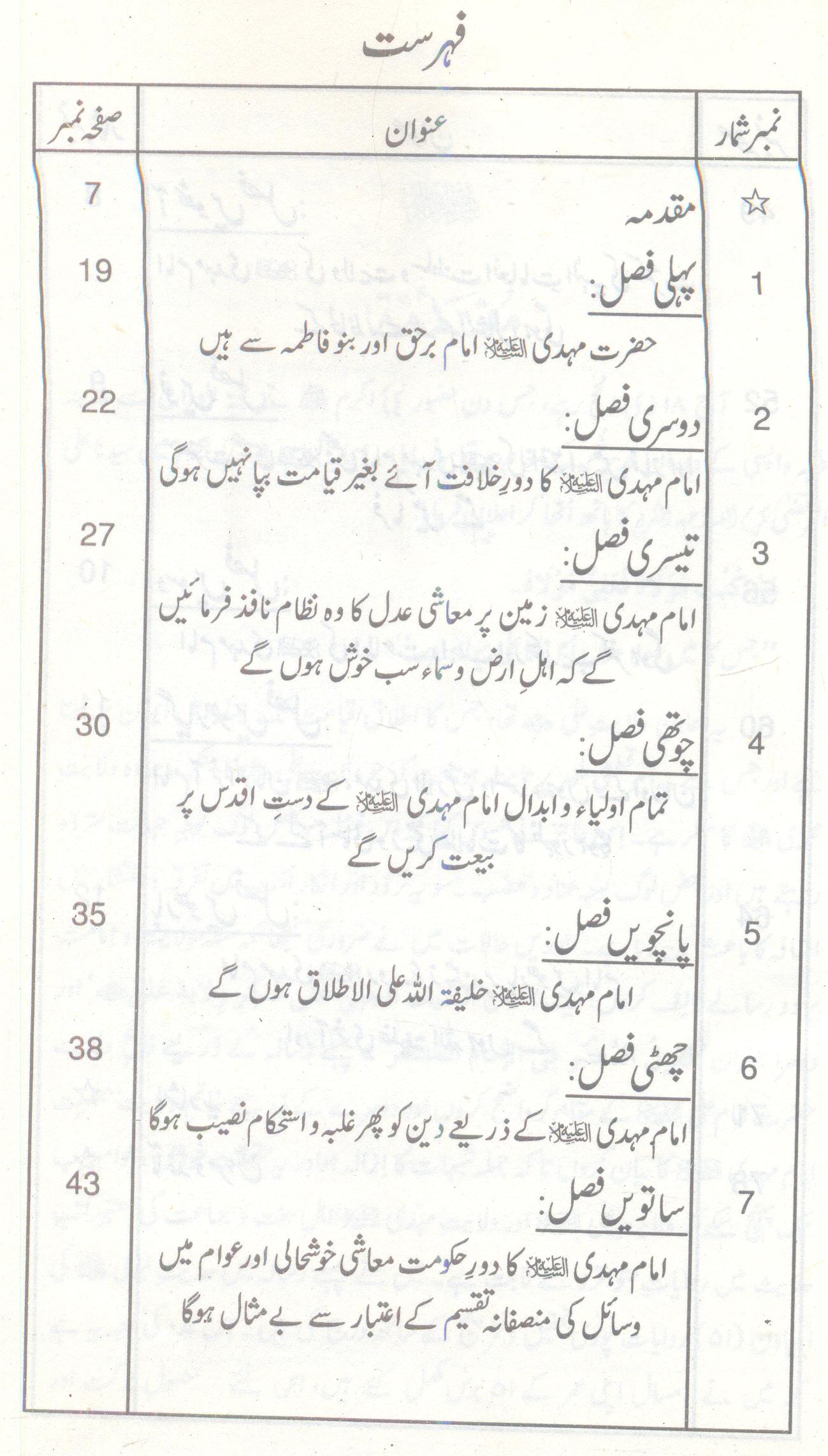 Al Qaul ul Motbar fi Imam ul Muntazar | القول المتبر فی الامام المنتظر