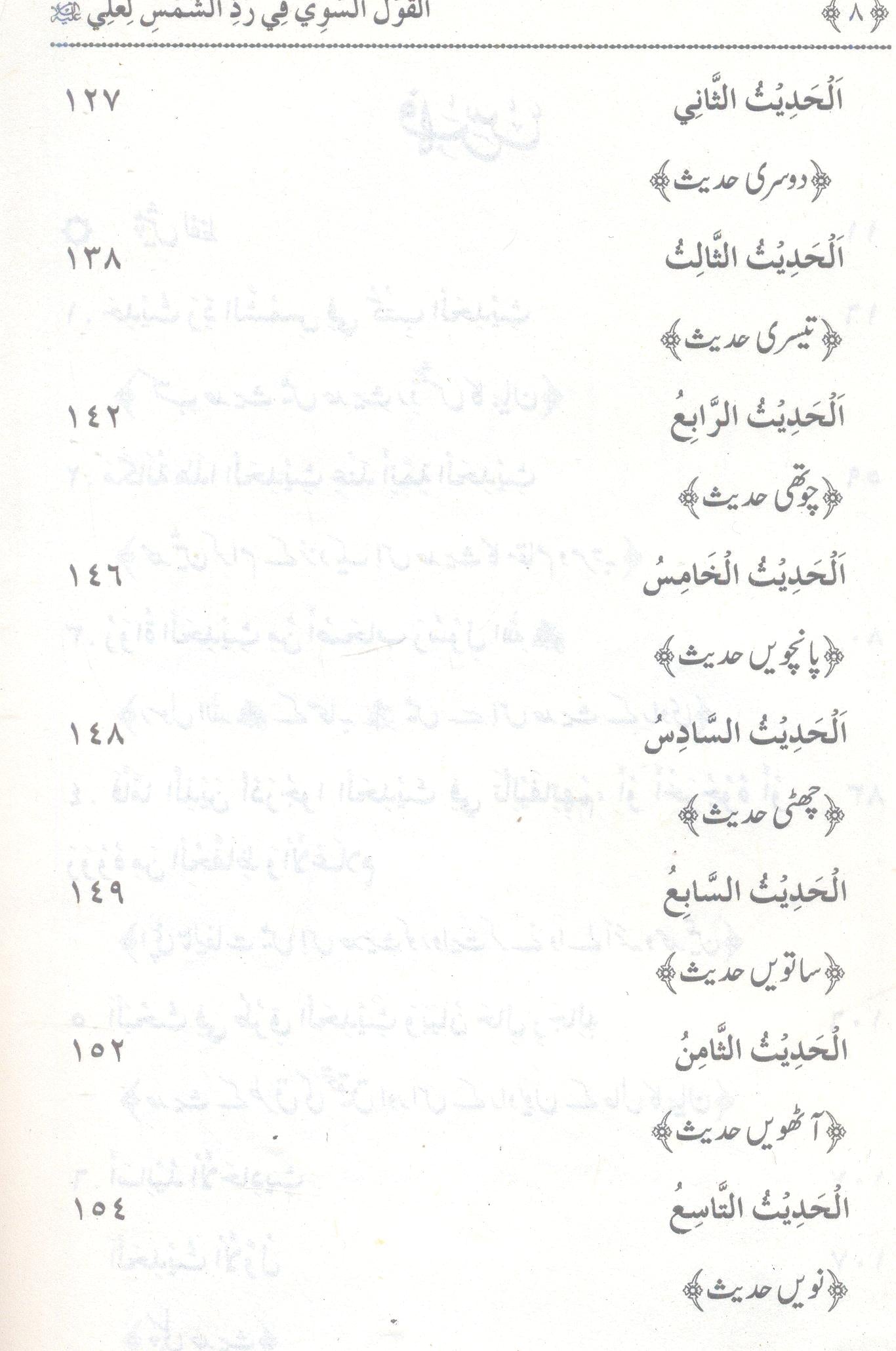 Al Qaul us Sawi fi Radd us Shams e Ali | القول السوی فی رد الشمس لعلی