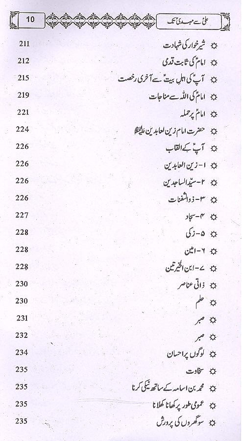 Ali as Sy Mehdi as Tak | علی سے مہدی تک