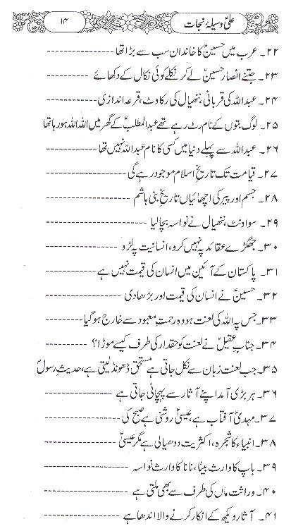 Ali Waseela e Nijaat | علی وسیلہ نجات