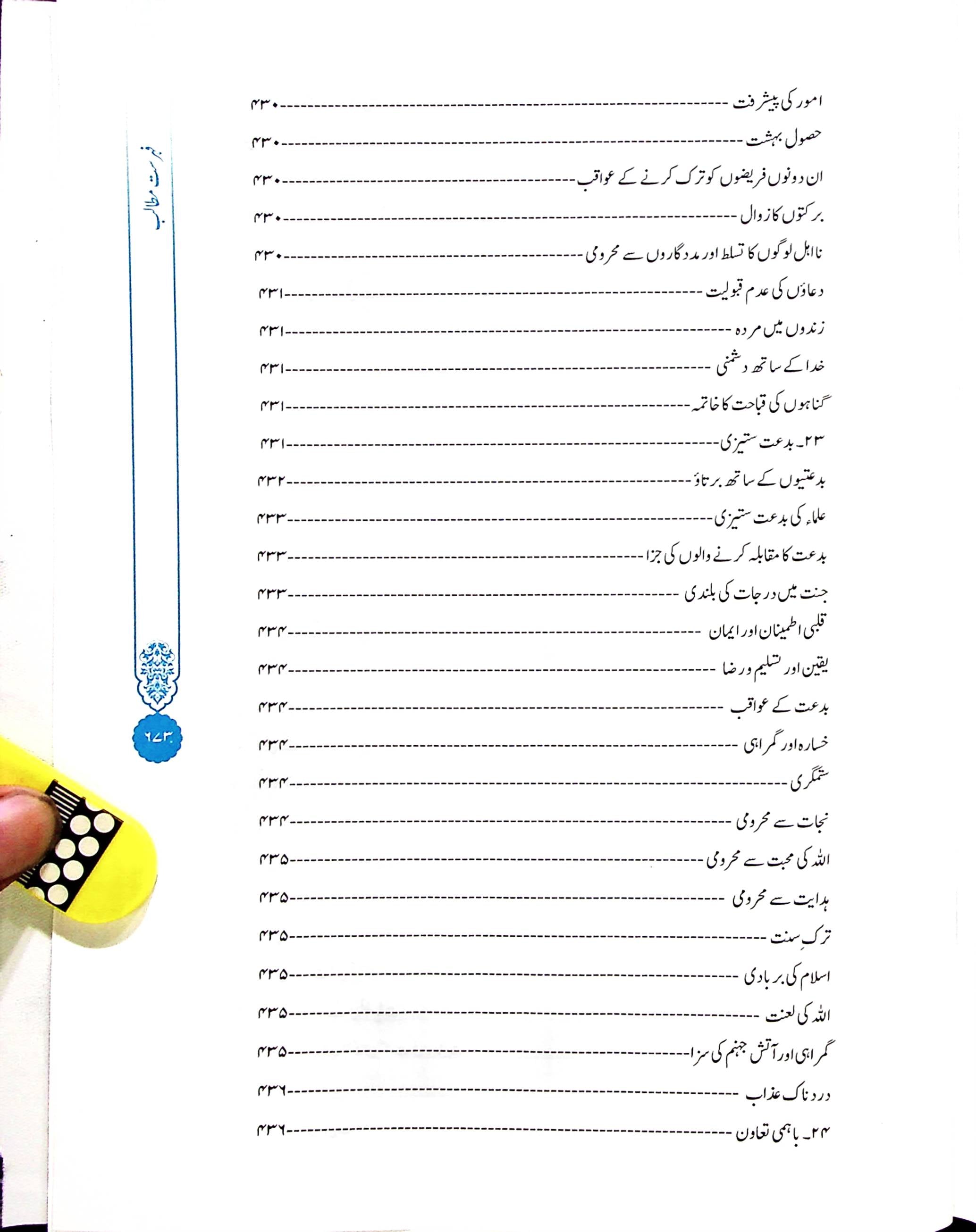 Mafatih al Hayat White Imported Paper | مفاتیح الحیات سفید امپورٹڈ کاغز