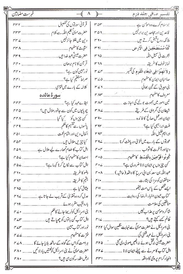 Tafseer e Safi Part 2 | 2تفسیر صافی