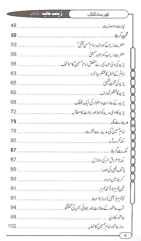 Zainab e Aalia | زینب عالیہ