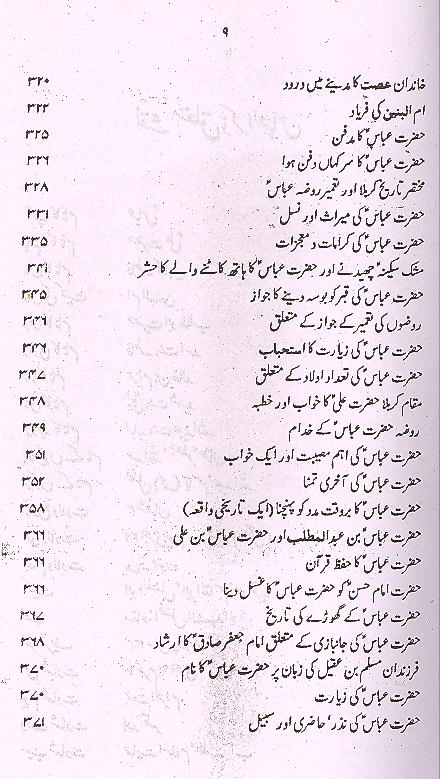 Zikrul Abbas as | ذکر العباس