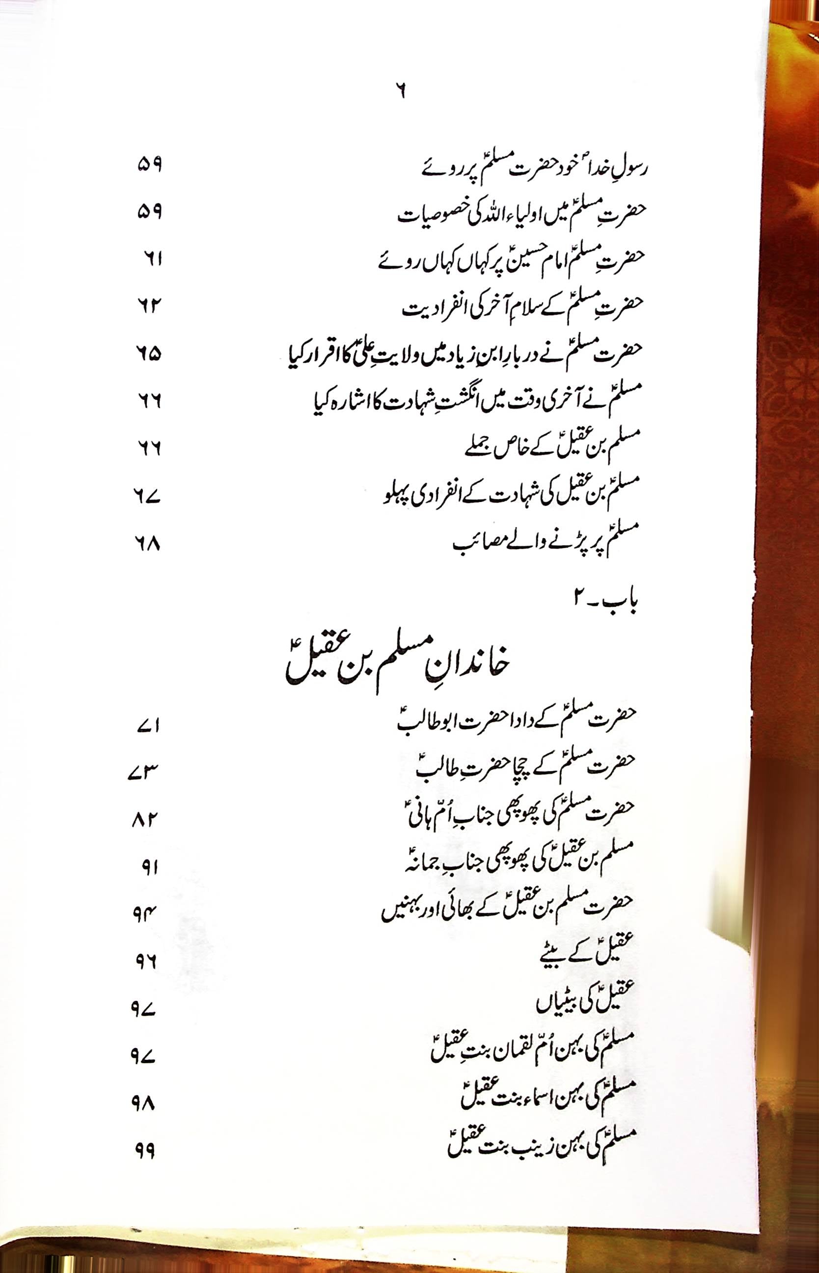 Zindagani e Hazrat Muslim Bin Aqeel A.s | زندگانی حضرت مسلم بن عقیل