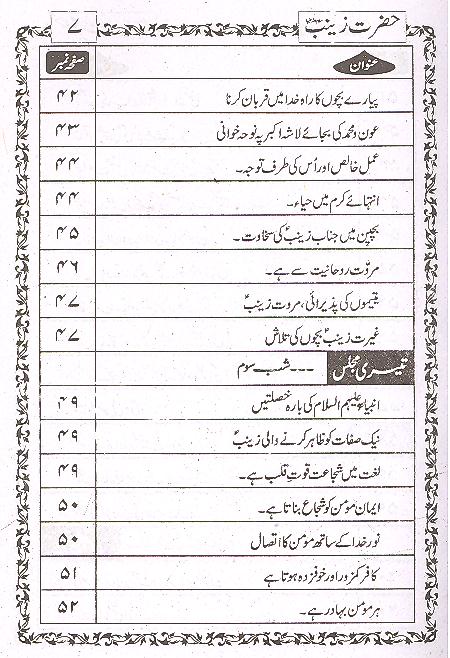 Zindagani e Hazrat Zainab sa |  زندگانی حضرت زینب ع